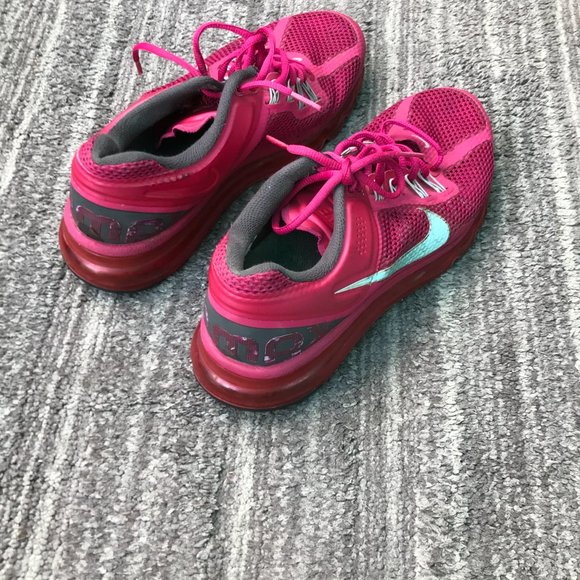 Nike Air Max 2014 Fuchsia Pink Running Shoes 555363-602 Size 9.5 - Picture 5 of 16
